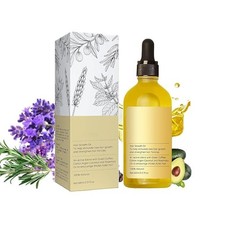 Veganic Natural Hair Growth Oil, Stimulate New Hair Growth and Strengthen 60mL