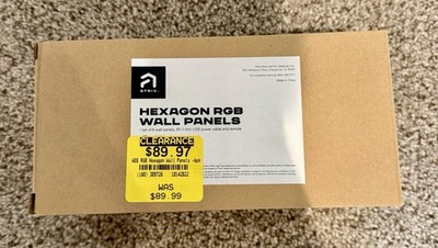 Atrix Hexagon RGB Accent Wall Panels 6x Pack New!