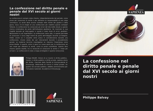 Philippe Balvay | La Confessione Nel Diritto Penale E Penale Dal Xvi Secolo...-image