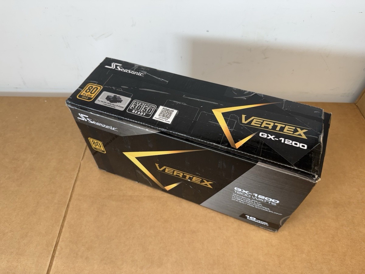 Seasonic VERTEX GX-1200 80+ Gold Fully Modular POWER SUPPLY 1200W
