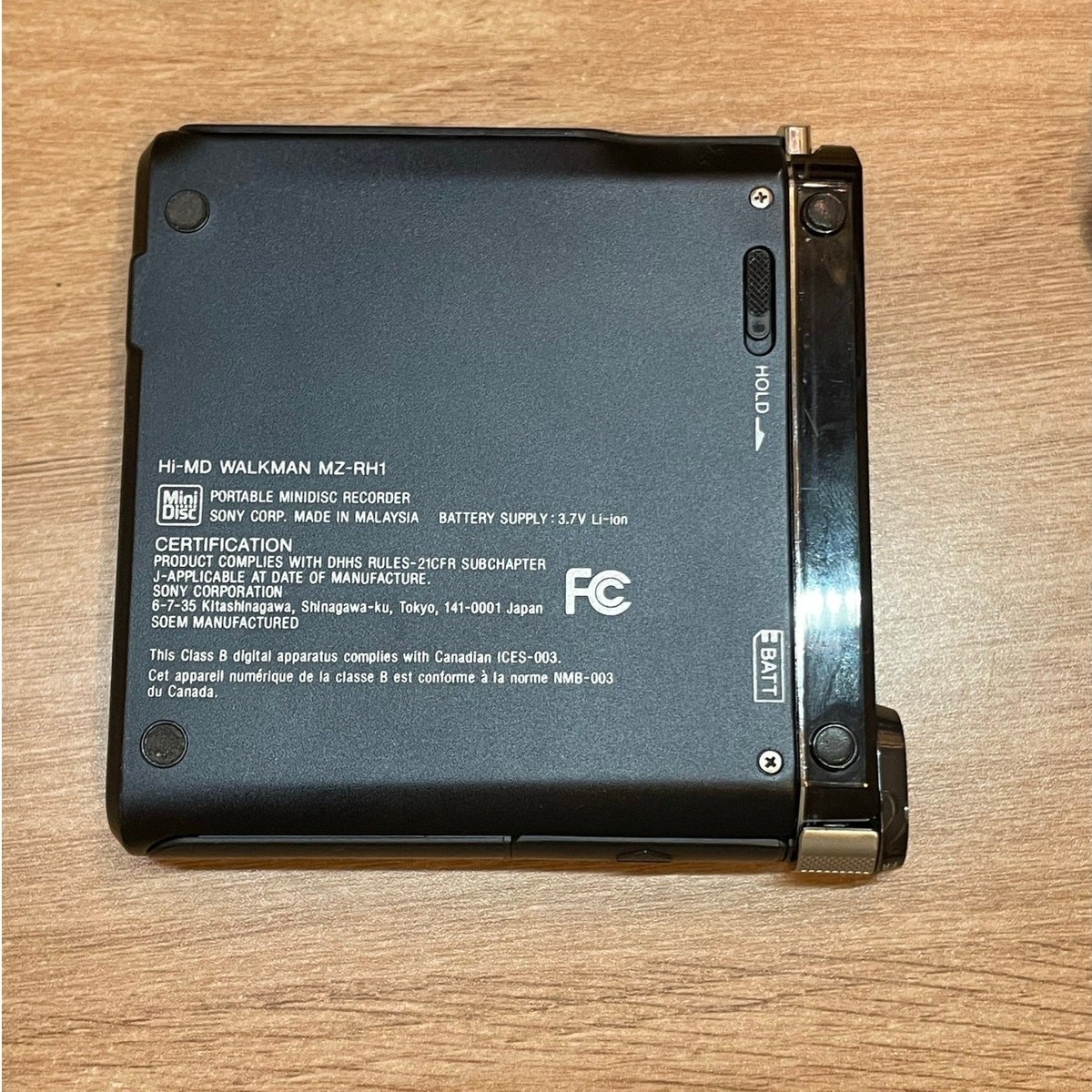 ジャンク SONY MD Walkman MZ-RH1 Black Sony Mz Rh1 for sale - eBay