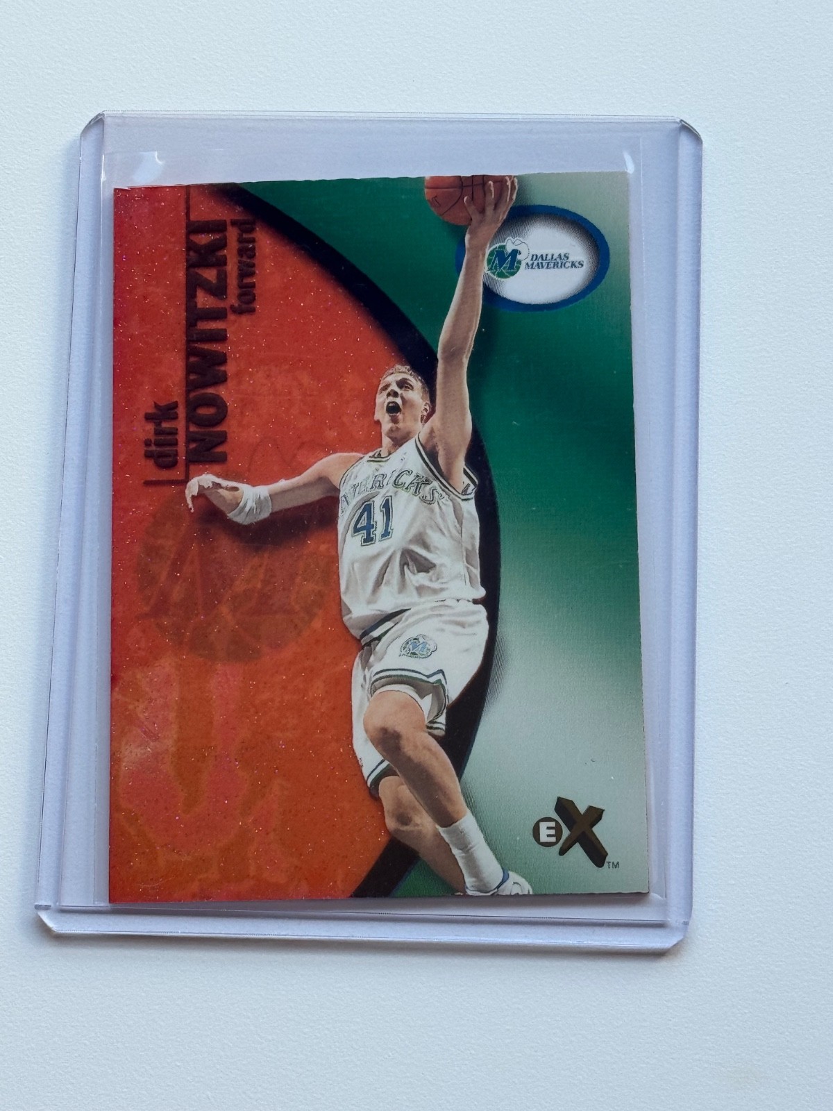 DIRK NOWITZKI 2000-01 FLEER E-X ESSENTIAL CREDENTIALS NOW /201