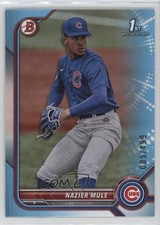 2022 Bowman Draft Sky Blue 5/499 Nazier Mule #BD-77 09an