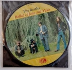 BEATLES Ballad of John and Yoko 20th Anniv. 7" Single Picture Disc New Sealed