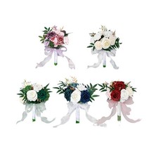 Bridal Bridesmaid Holding Bouquet Wedding Hold Flower Wedding Bouquet