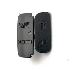 Interface USB / AV OUT/ HDMI/ MIC Rubber Cover For Canon EOS 600D Rebel T3i X5