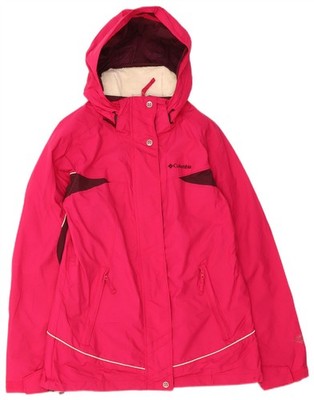 Columbia Omni-Tech Damen-Windjacke Windbreaker UK 10 Small pink Colourblock CP08