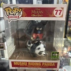 Funko Pop! Vinyl: Disney Mulan - Mushu Riding Panda #77, Emerald City Comic Con