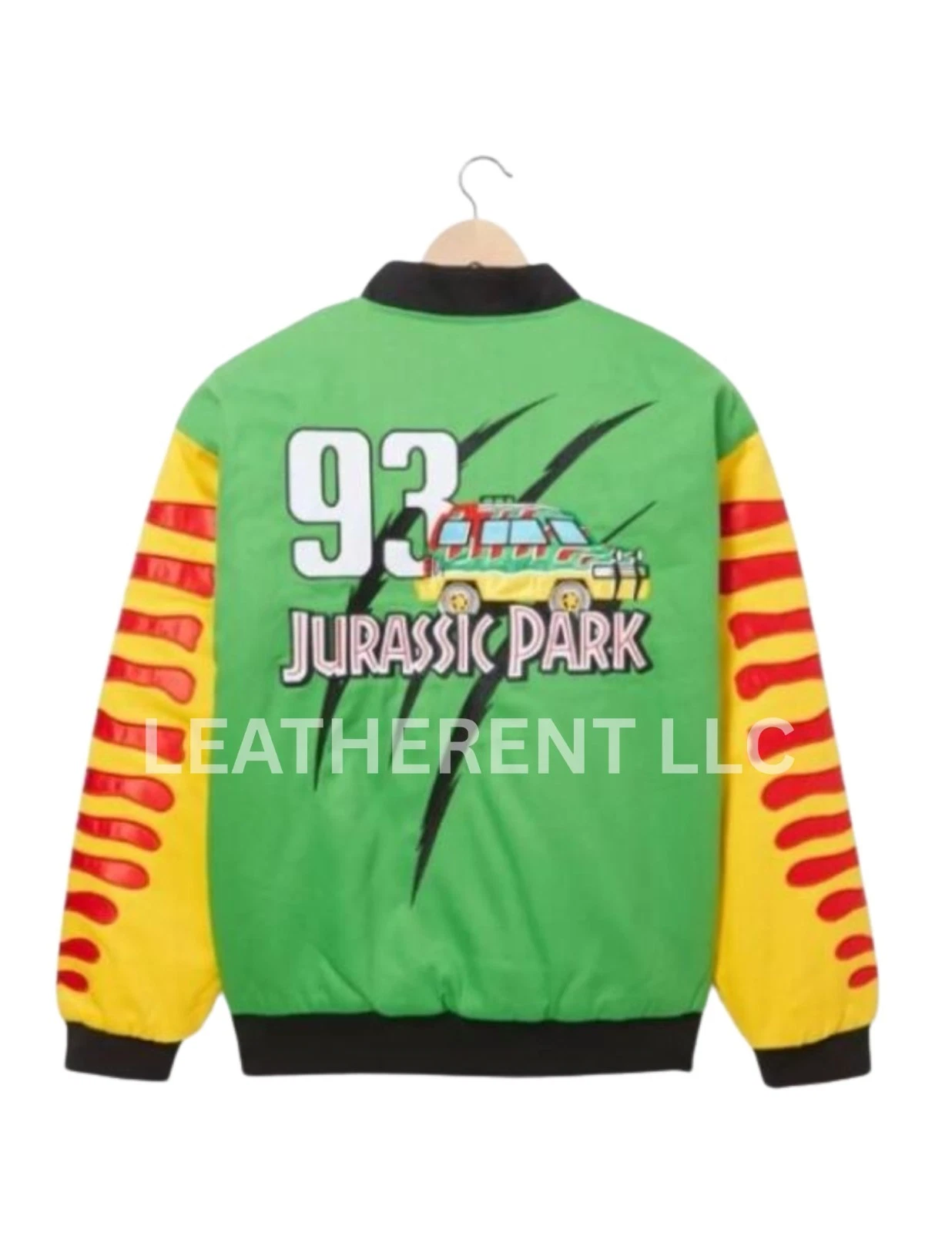 Men's Jurassic Park Movie Costume Varsity Style Cotton Jacket - ALL SIZES