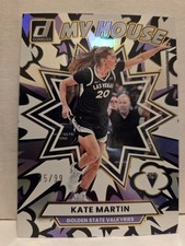 Kate Martin 2025 Donruss WNBA #20 Silver Foil My House /99 Las Vegas Aces