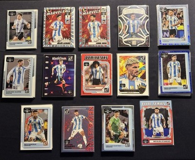 2025-26 Donruss Soccer Argentina - YOU PICK - Messi Maradona Alvarez Net Marvels