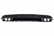 Diffusor f&uuml;r Mercedes C W205 S205 14-20 C63S Look Tipps Nur f&uuml;r AMG Sport Line