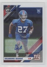2019 Panini Donruss Optic Rookies Auto 12/60 Deandre Baker #114 Auto 0w4i