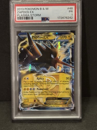 Zapdos-EX graded PSA 1 for sale on eBay