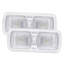 12v Rv Led Interior Lights 750 Lumens 12 Volt Led Ceiling Double Dome Light