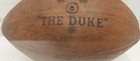 Vintage 1958 Chicago Cardinals Team Sign Football Wilson The Duke Dick Lane HOF — photo 2