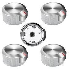 5pcs W11156487 Stove Knob Replacement For KitchenAid Gas Range Burner AP6285576