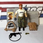 GI Joe Outback 1987 v1 *100% COMPLETE w/File Card, EXCELLENT!* Vintage ARAH Lot