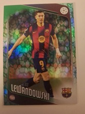 2025-26 Topps UEFA UCC Easter Egg Green Holiday Leaves Robert Lewandowski #54