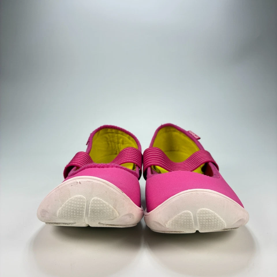 Crocs Duet Busy Day Mary Jane Pink Comfort Slip On Shoes 16025 Women's Size 9 - Image 2 of 4