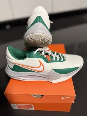 Nike Precision VI   White Safety Orange   Wie Neu Sneaker Herren mit OVP