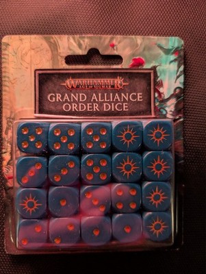 Games Workshop Grand Alliance Order Dice Stormcast Eternals Age of Sigmar - Neu in OVP