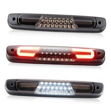 Lens LED Third Brake Light Compatible with Silverado Sierra 2007-2013 Smoke