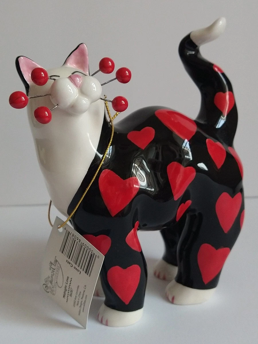 WhimsiClay Collectible Cat Figurines for sale | eBay