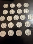 Lot of 20 90% Silver Washington Quarters 1930s Pre-1964 US Coins Mixed Dates