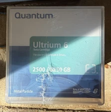 Lot of 6 Quantum MR-L6MQN-01 Ultrium 6 Data Cartridge 2500 / 6250 GB - NIB -