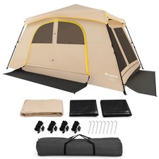 10 Person Instant Cabin Camping Tent with Rainfly, ,Carry Bag, 13 ft x 9 ft