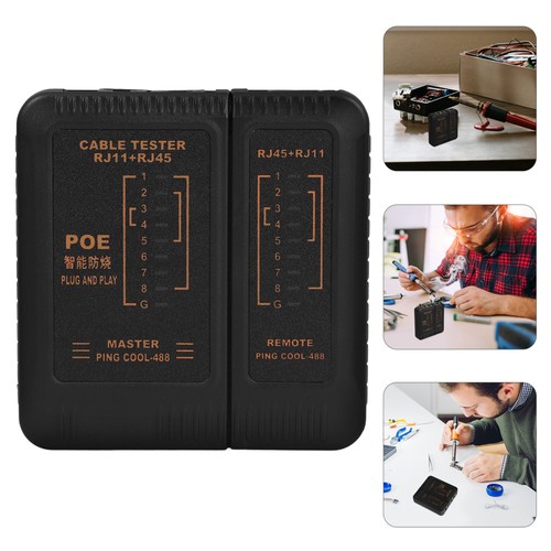 Netzwerkkabeltester Netzwerktester Ethernet Testgerät Für Telefonkabel - Afbeelding 8 van 12