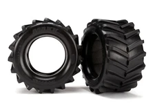 Traxxas 6770 - Maxx 2.8" Tires & Foam Inserts, Stampede/Rustler 4x4 (2)