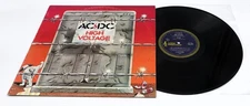 AC/DC High Voltage Vinyl LP Record Alberts 1975 Blue Roo 1st Press Broonzy VG+