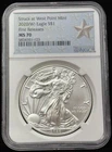NGC MS70 2020-W American Silver Eagle One Dollar Coin S$1-123