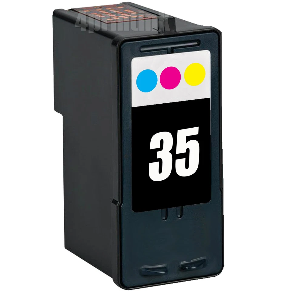 2 Pack 34, 35 Ink For Lexmark X2500 X2530 X2550 X3330 X3350 X3530 X3550 Printer - Image 3 of 3