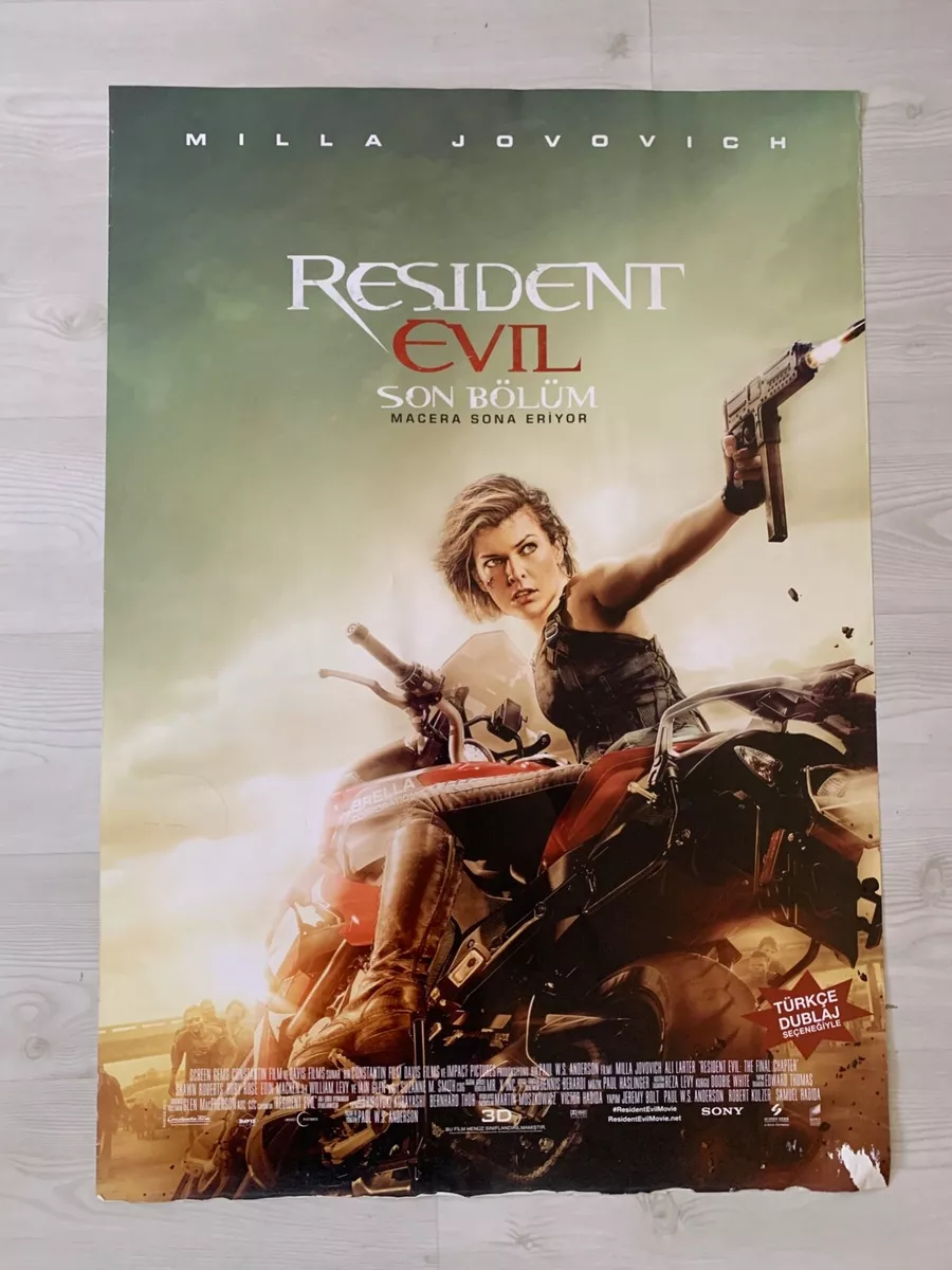 Resident Evil: The Final Chapter 2016 Middle East MOVIE POSTER 27