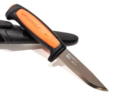 8.25" SWEDEN MORA MORAKNIV ORANGE BASIC 546 STAINLESS STEEL SURVIVAL KNIFE