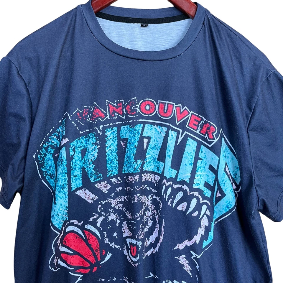 Camiseta De Colección Vancouver Grizzlies Adulto XL Azul NBA Coleccionable Memphis Foto 4 de 4
