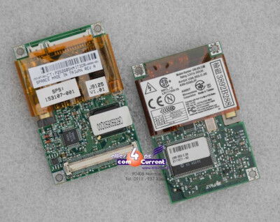 LAN + 56K FAXMODEM MINI PCI KARTE 153107-001 COMPAQ ARMADA M700 NETZWERK #K594