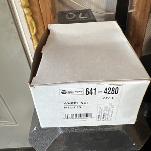 Lot of 5 NAPA 6414280 Chrome Wheel Lug Nuts M12 x 1.25 eBay