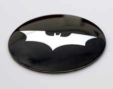3d Metal Batman Sticker Decal Emblem 2.2 56mm Dome Shape