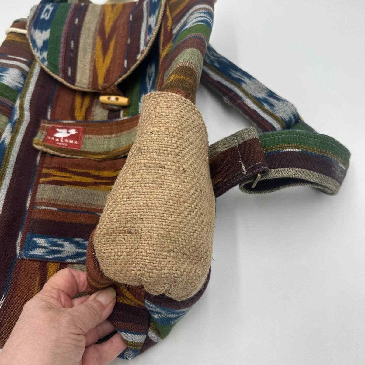 Taaluma Totes Handmade Backpack TAALUMA || Backpacks that Carry a Country main image 2