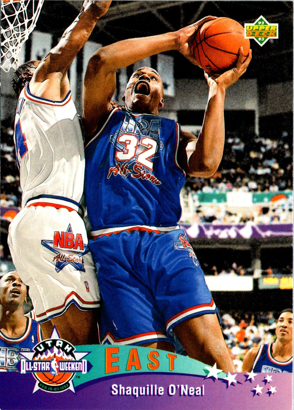 1992-93 Upper Deck All Star Weekend #424 Shaquille O'Neal RC Rookie