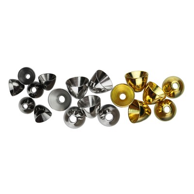 Hareline Brass Cone Heads Fly Tying Materials - All Varieties