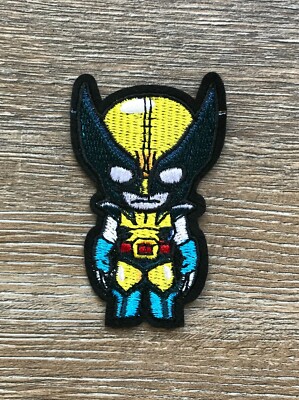 Wolverine Patch Aufnäher Bügelbild Comic Movie X-Men