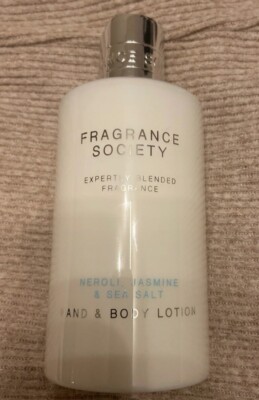 M&S Fragrance Society Hand And Body Lotion Neroli Jasmine And Sea Salt  265ml New