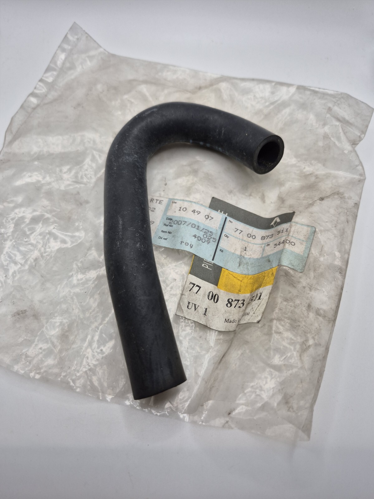 Renault Clio Mk1 Mk2 Genuine Radiator Coolant Hose 7700873511 New OEM Part