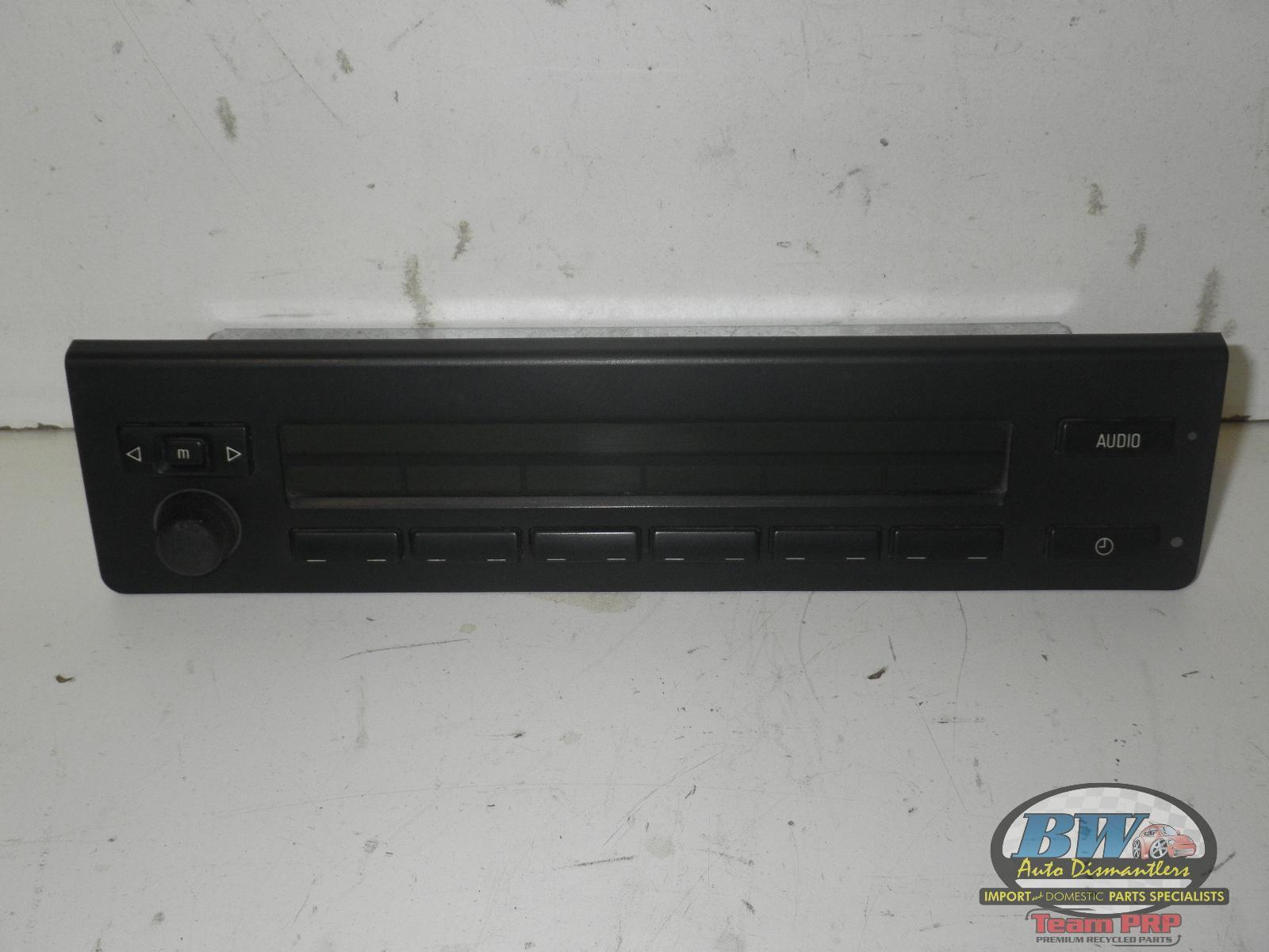 65828372153; BMW528i AM-FM receiver, w/o navigation system; w/o on 