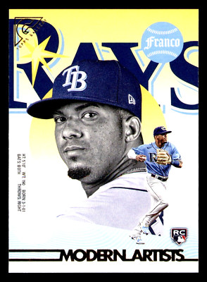 2022 Topps Gallery Wander Franco Rookie Modern Artists #MA-12 - Tampa Bay Rays